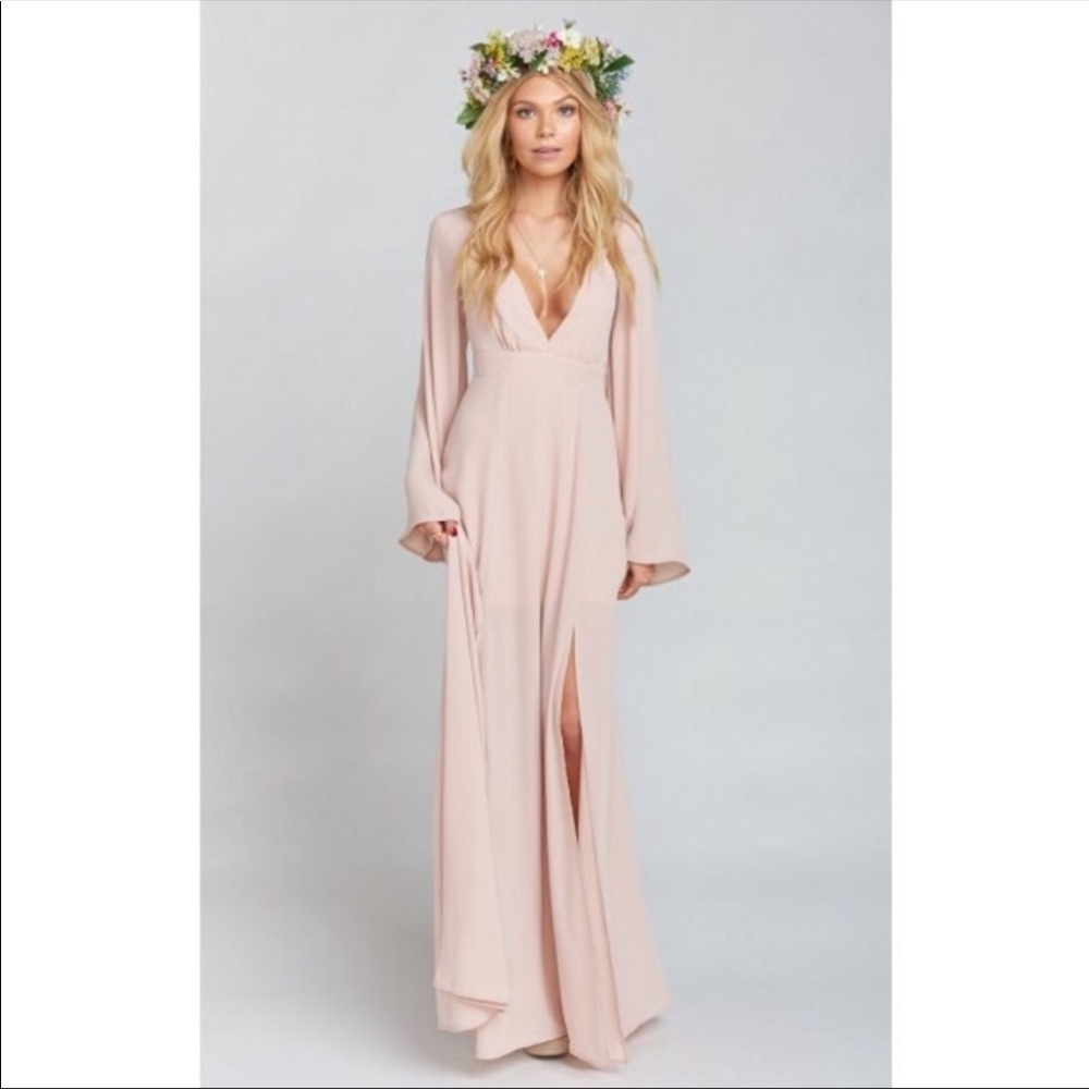 COPY - Show Me Your MUMU Venus Long Sleeve Flare Dress